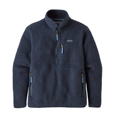 Patagonia W's Retro Pile Fleece Marsupial - Recycled Polyester New Navy Shirt