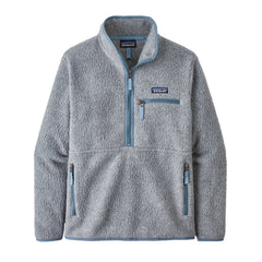 Patagonia W's Retro Pile Fleece Marsupial - Recycled Polyester Nest Brown w Nouveau Green Shirt
