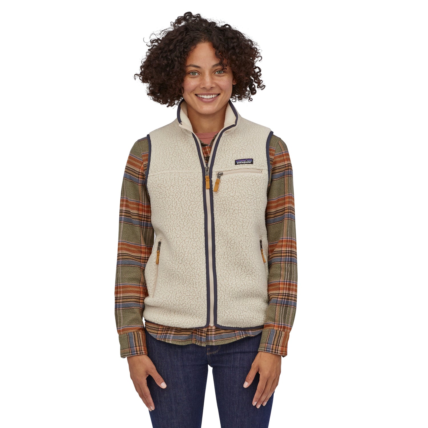 Patagonia W's Retro Pile Vest - Recycled polyester Pelican Jacket