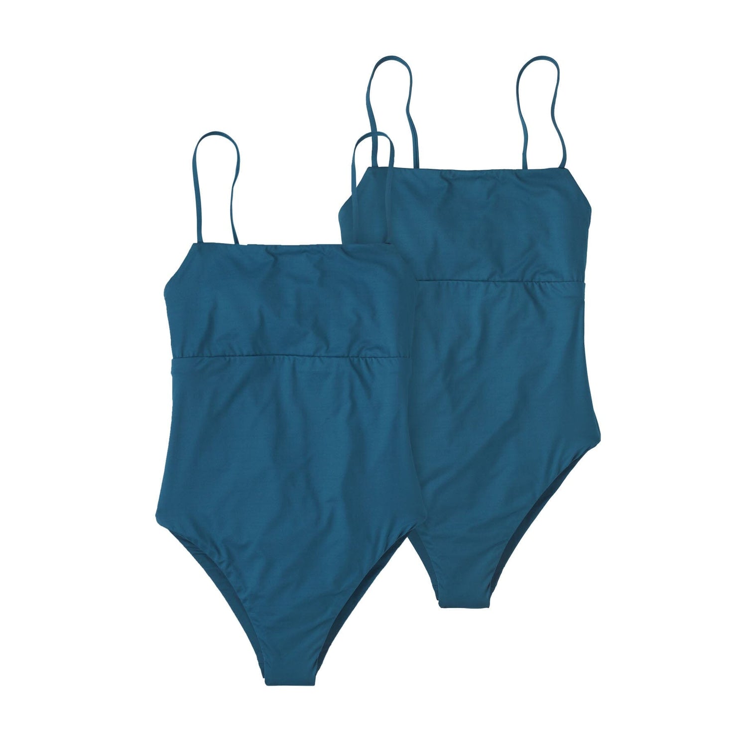 Patagonia W's Reversible Sunrise Slider Swimsuit - Recycled Polyester Wavy Blue Swimwear