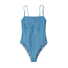 Patagonia W's Reversible Sunrise Slider Swimsuit - Recycled Polyester Lago Blue Swimwear