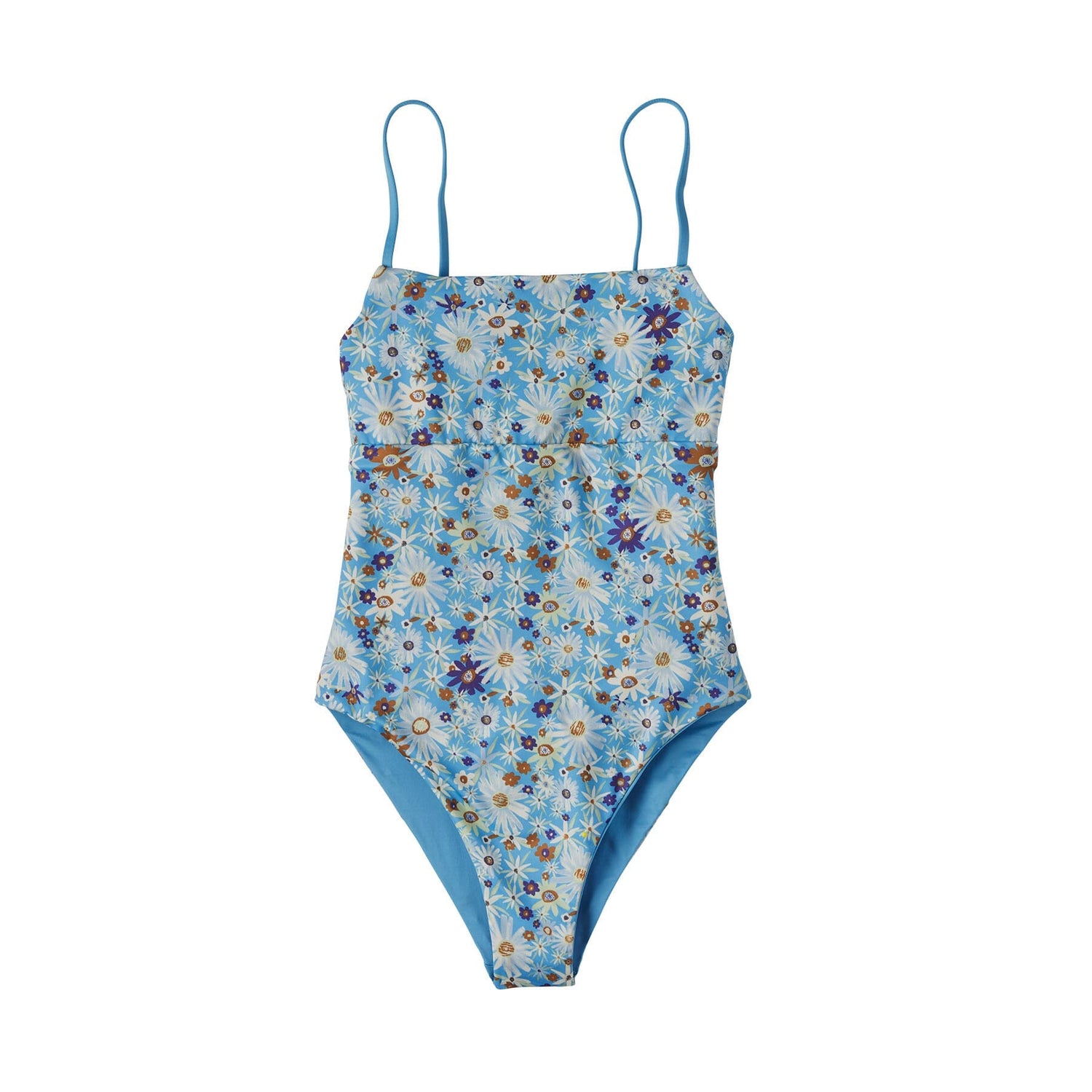 Patagonia W's Reversible Sunrise Slider Swimsuit - Recycled Polyester Lago Blue Swimwear