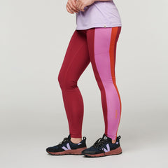Cotopaxi W's Roso Tight - Recycled Polyester Raspberry Pants