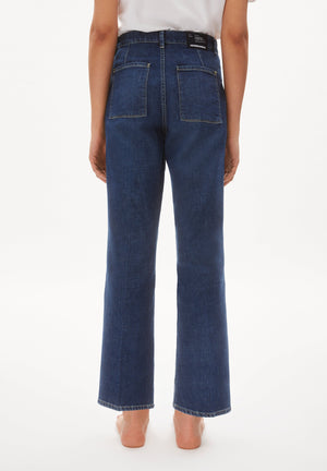 Armedangels W's Rumaa Hemp jeans - Organic Cotton & Hemp True Mid Blue 32