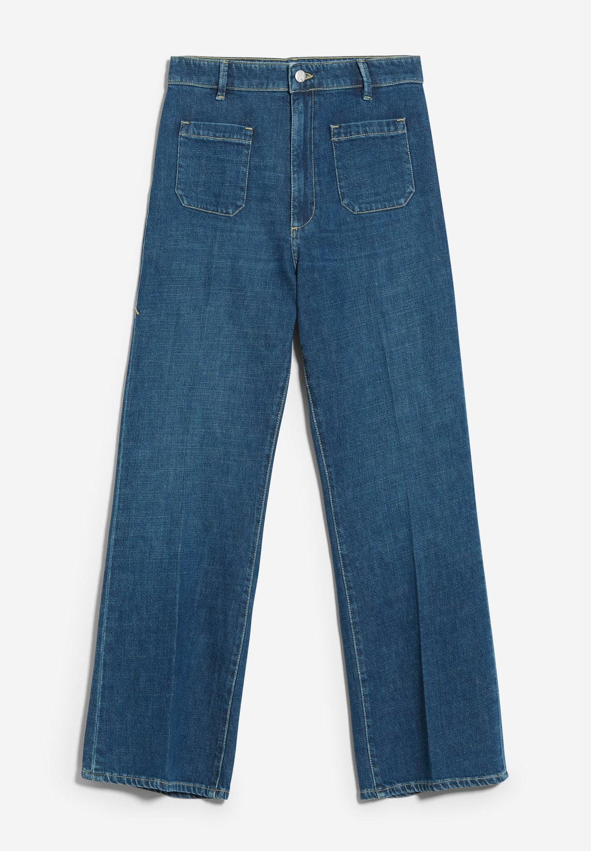 Armedangels W's Rumaa Hemp jeans - Organic Cotton & Hemp True Mid Blue 32 Pants