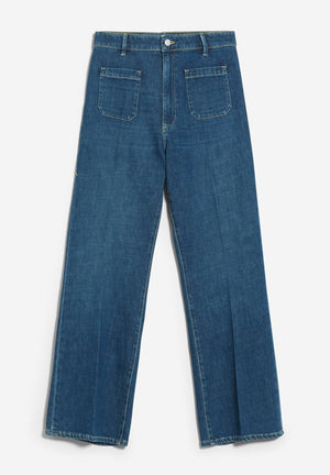 Armedangels W's Rumaa Hemp jeans - Organic Cotton & Hemp True Mid Blue 32