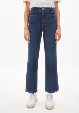 Armedangels W's Rumaa Hemp jeans - Organic Cotton & Hemp True Mid Blue 32