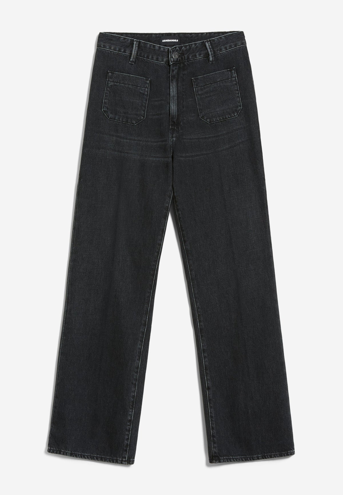 Armedangels W's Rumaa jeans - 100% Organic cotton Washed Down Black 32 Pants