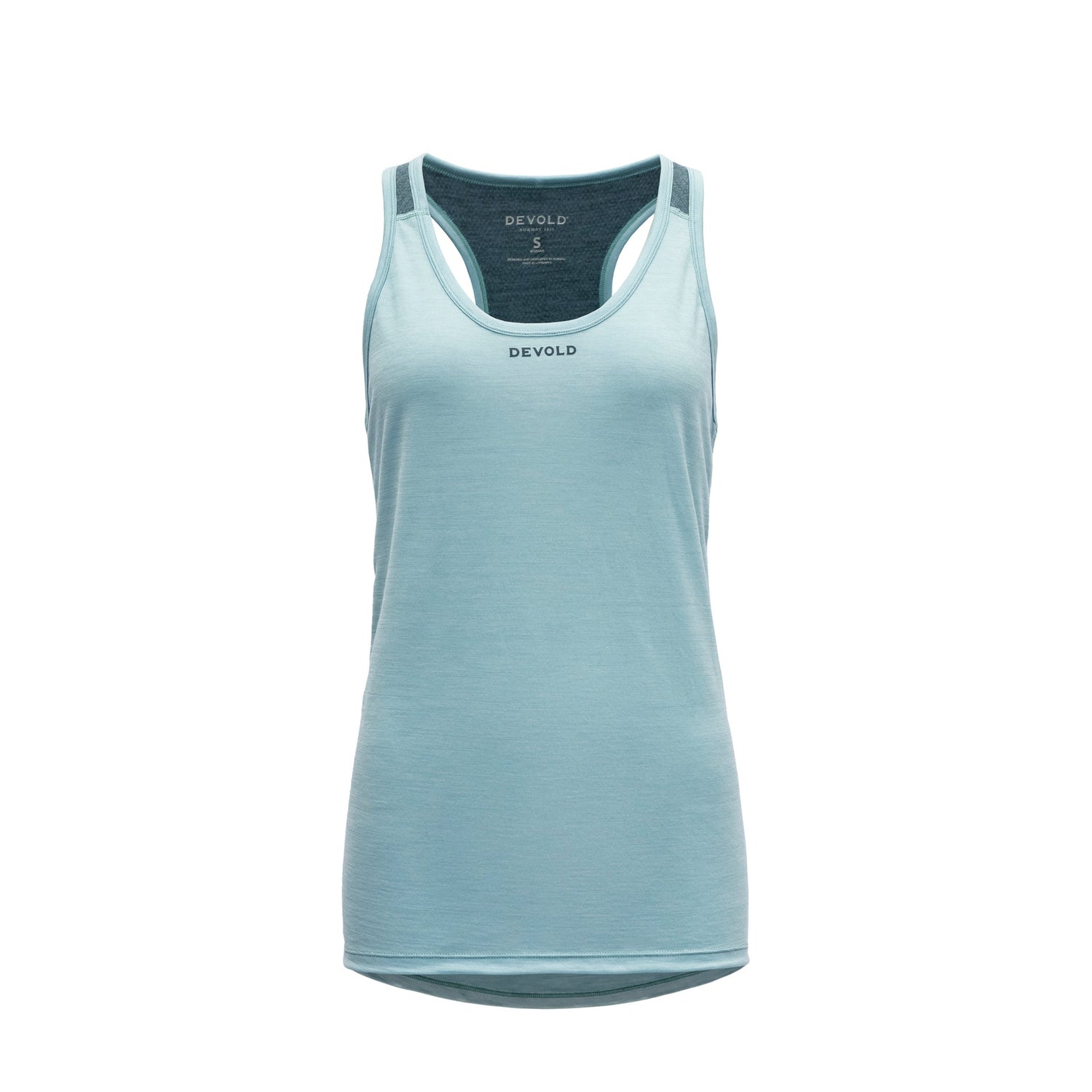 Devold - W's Running Racerback - Merino Wool - Weekendbee - sustainable sportswear