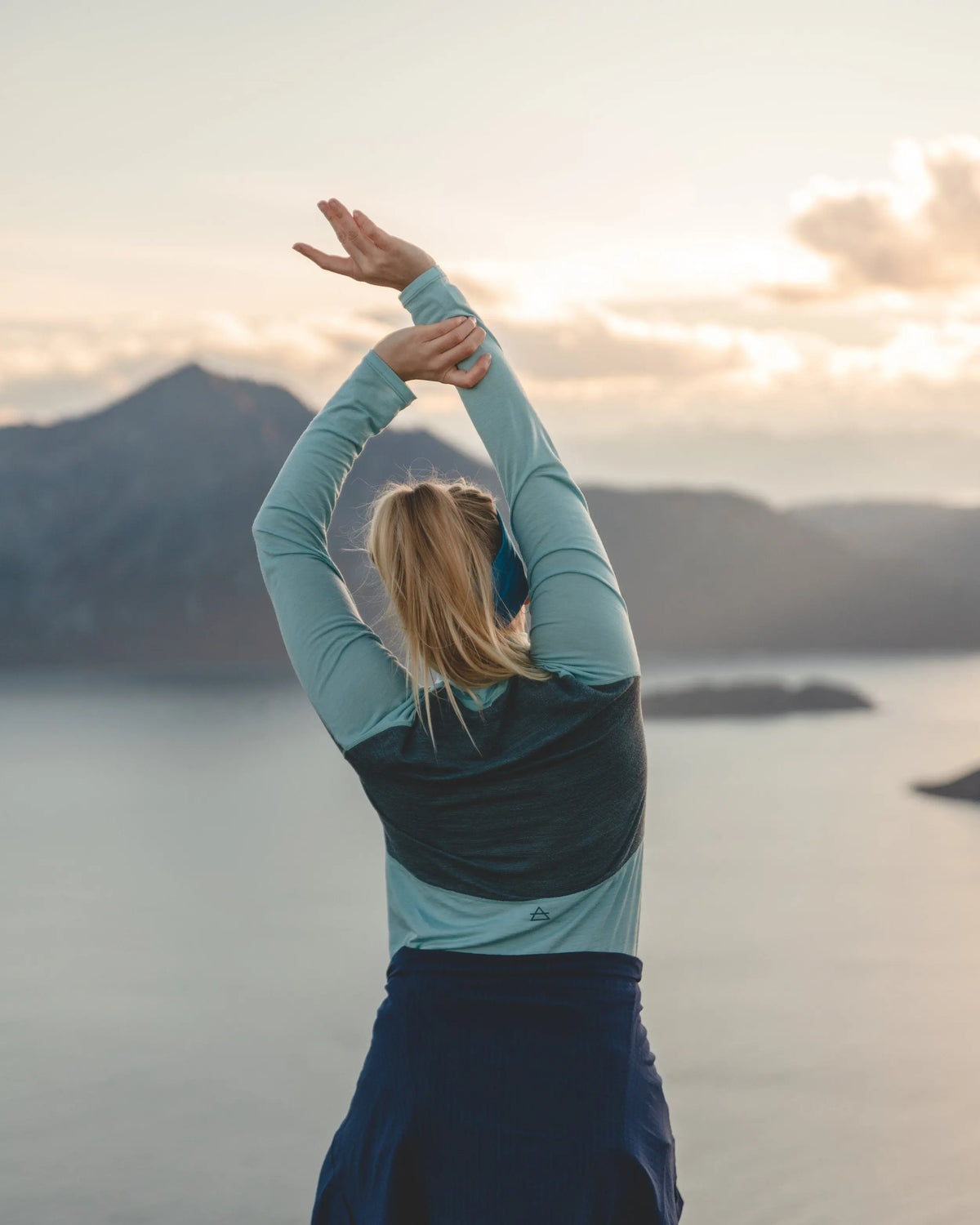 W's Running Zip Neck - Merino Wool & Tencel Shirt Devold