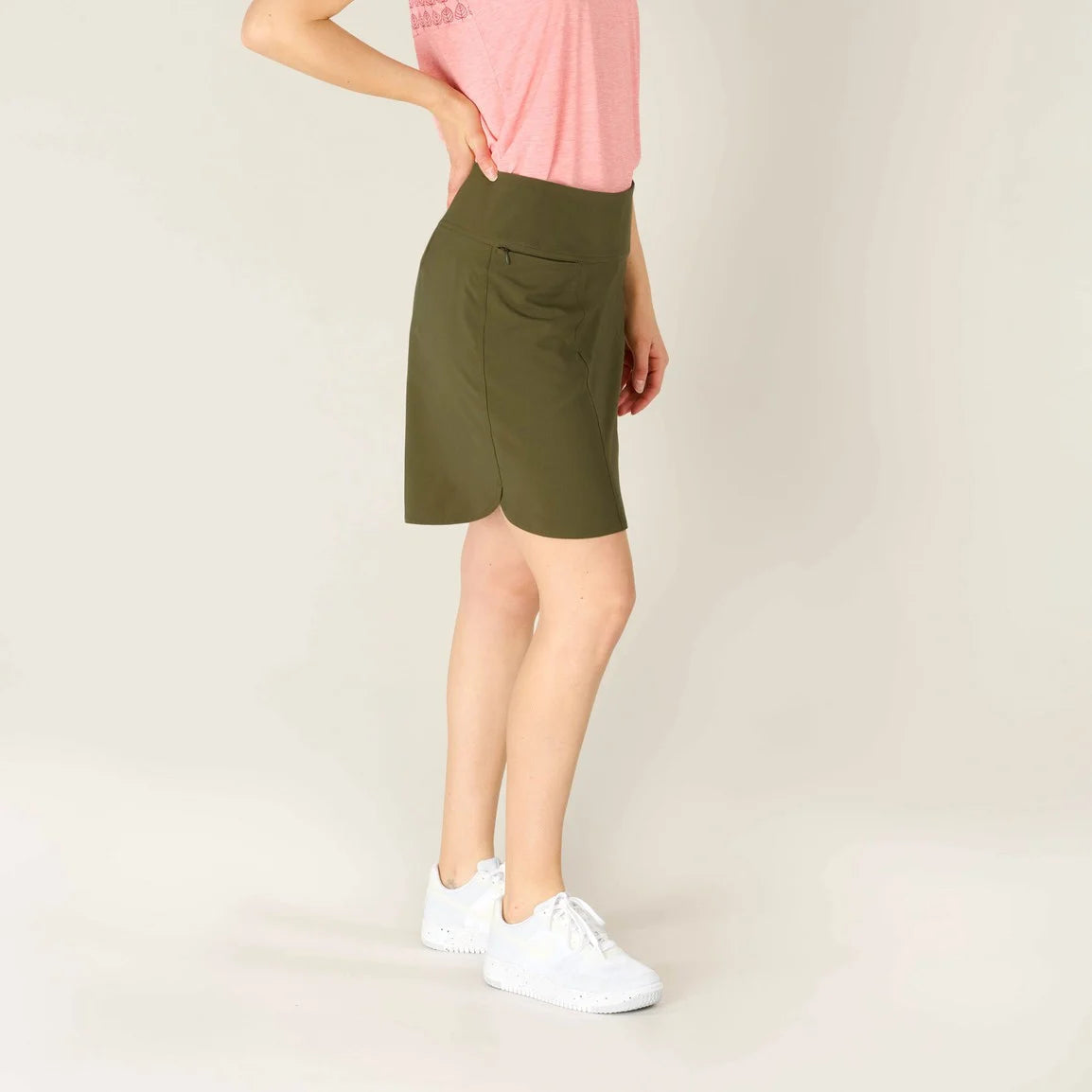 Sherpa W's Sajilo Adventure Skort - 100% Recycled polyester Evergreen Skirt