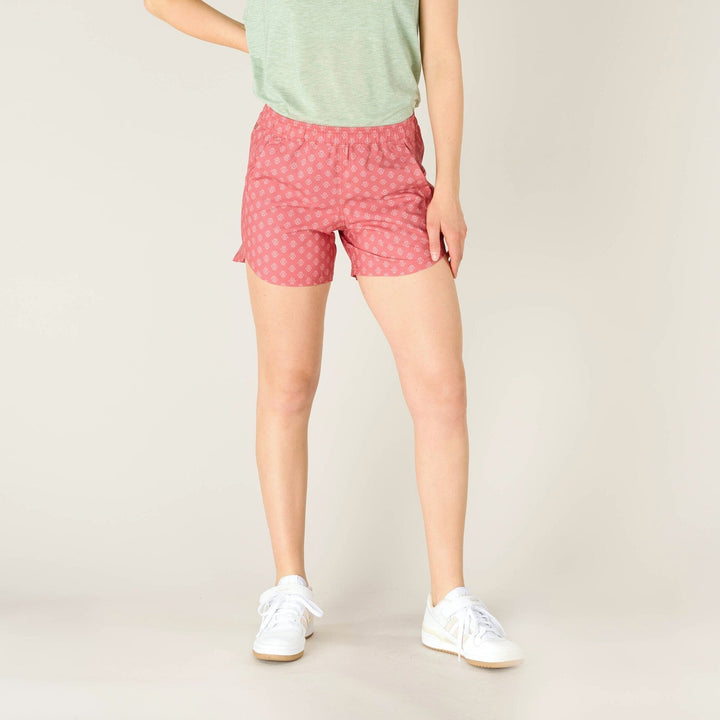 W's Sajilo Pull-On Short - 100% Recycled polyester Pants Sherpa Sorbet Micro Geo S