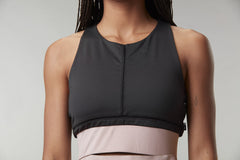 Picture Organic W's Sanna Crop Top - Recycled Polyester Black Shirt