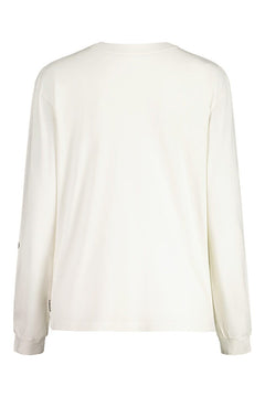 Maloja W's SanoM. Organic Cotton Longsleeve - 100% Organic Cotton Glacier Milk Shirt