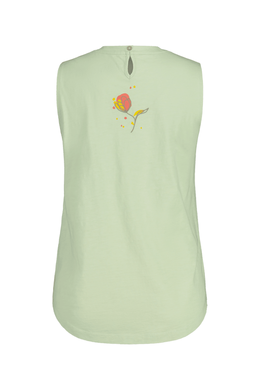 Maloja W's SchönbergM. Top - Organic Cotton Jadegreen Shirt