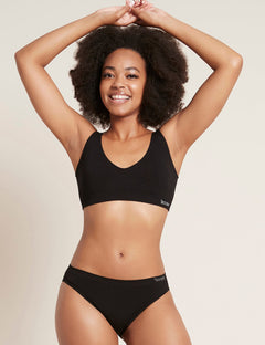 Boody W's Shaper Crop Bra - Bamboo Black24 Underwear