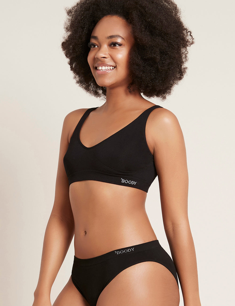 Boody W's Shaper Crop Bra - Bamboo Underwear