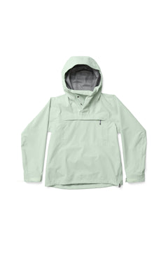 Houdini W's Shelter Anorak Shell Jacket - Recycled Polyester Shore Green Jacket