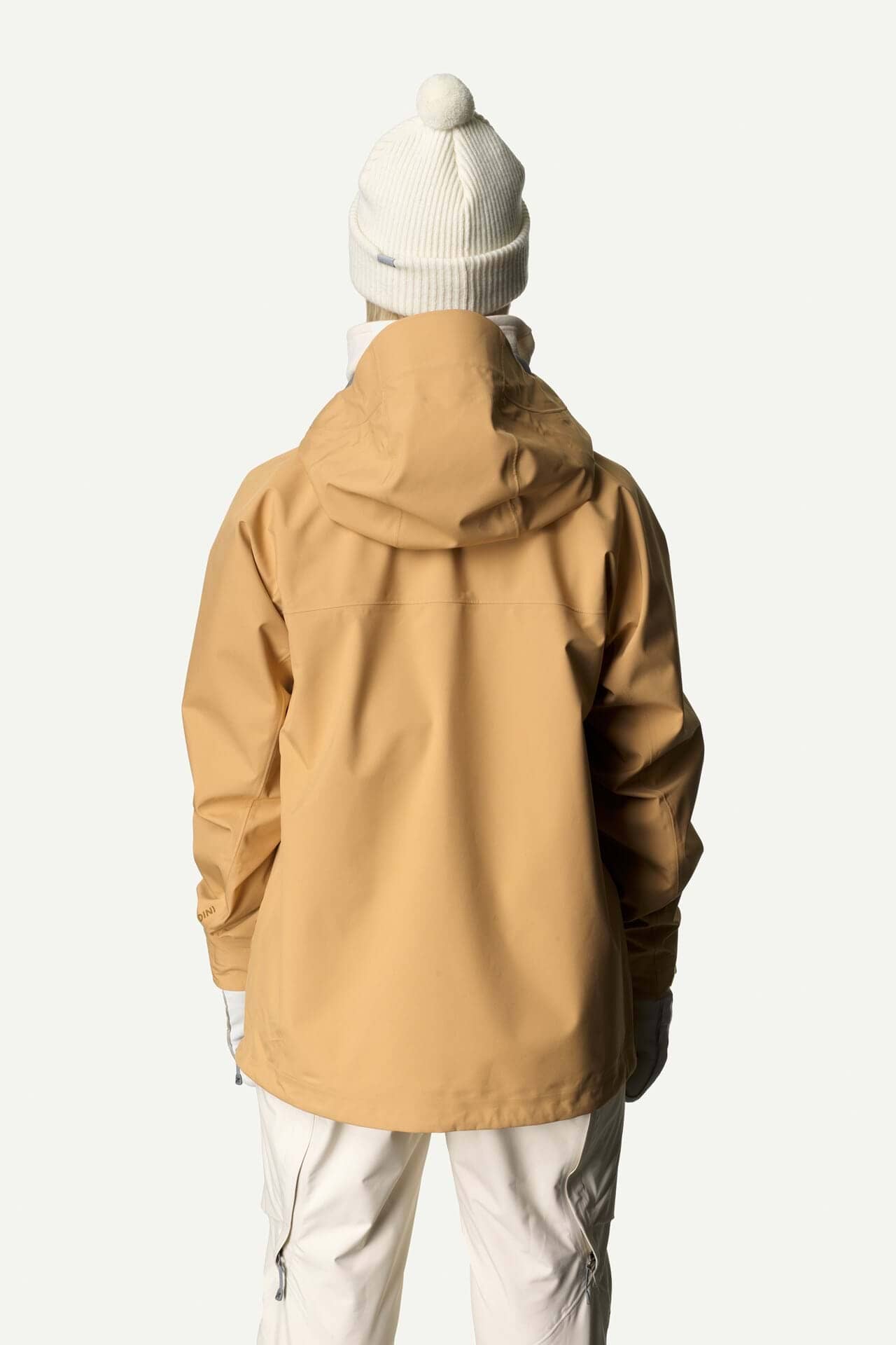 Houdini W's Shelter Anorak Shell Jacket - Recycled Polyester Sand Dune Jacket