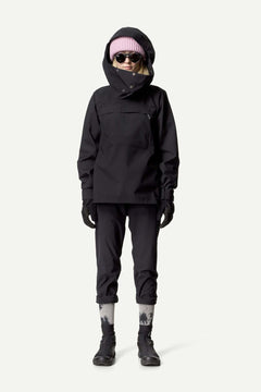 Houdini W's Shelter Anorak Shell Jacket - Recycled Polyester Black Jacket