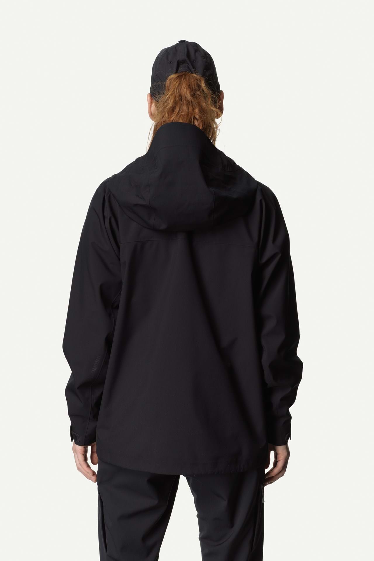 Houdini W's Shelter Anorak Shell Jacket - Recycled Polyester Black Jacket