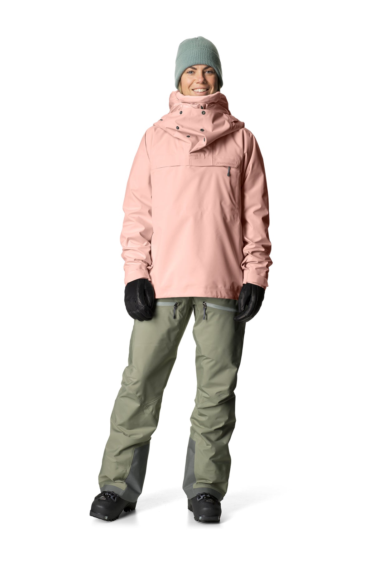 W's Shelter Anorak Shell Jacket - Recycled Polyester Jacket Houdini