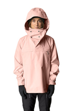 Houdini W's Shelter Anorak Shell Jacket - Recycled Polyester Beaker Pink Jacket