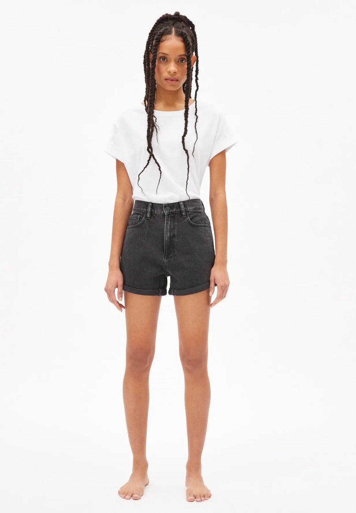 W's Silvaa Denim shorts - 100% Organic cotton Pants Armedangels