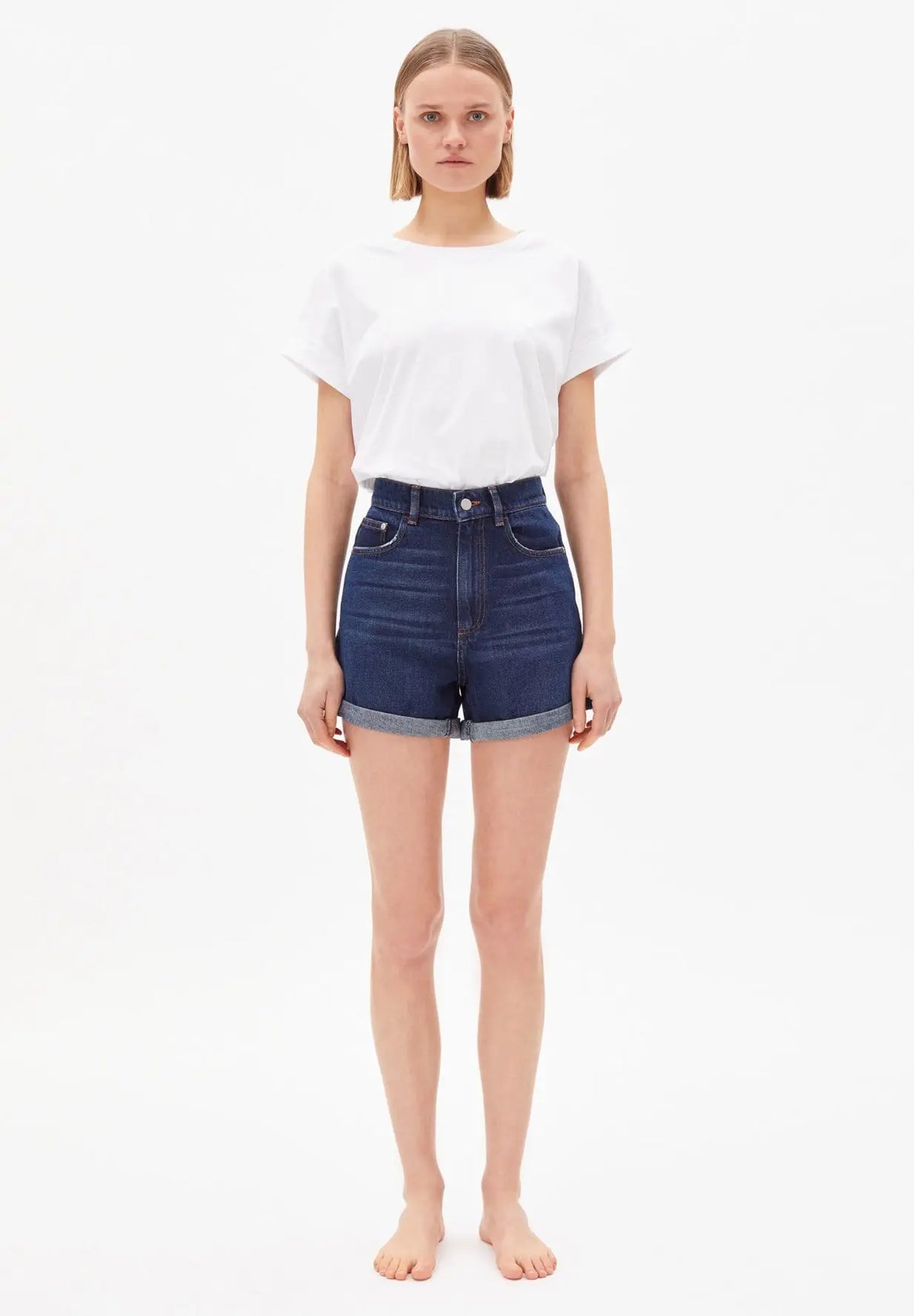 W's Silvaa Denim shorts - 100% Organic cotton Pants Armedangels