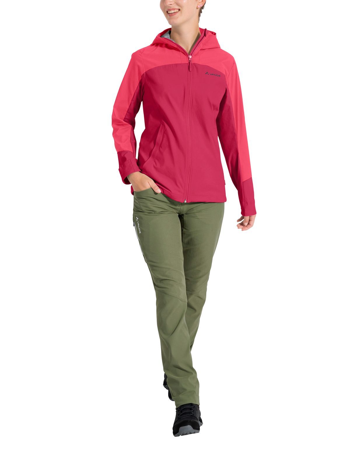 Vaude Women\'s Skarvan – sustainable sportswear Jacket - Weekendbee II Softshell