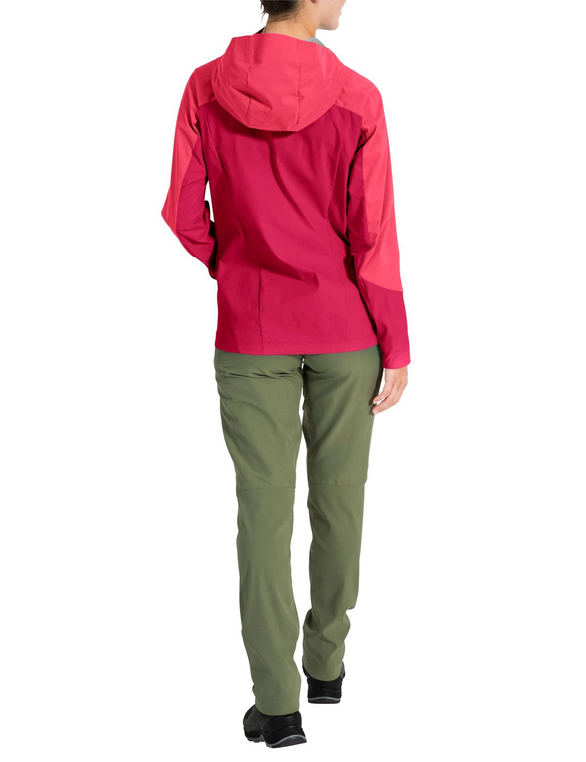 Vaude W's Skarvan Softshell Jacket II - Made From Recycled Polyamide Cranberry Jacket