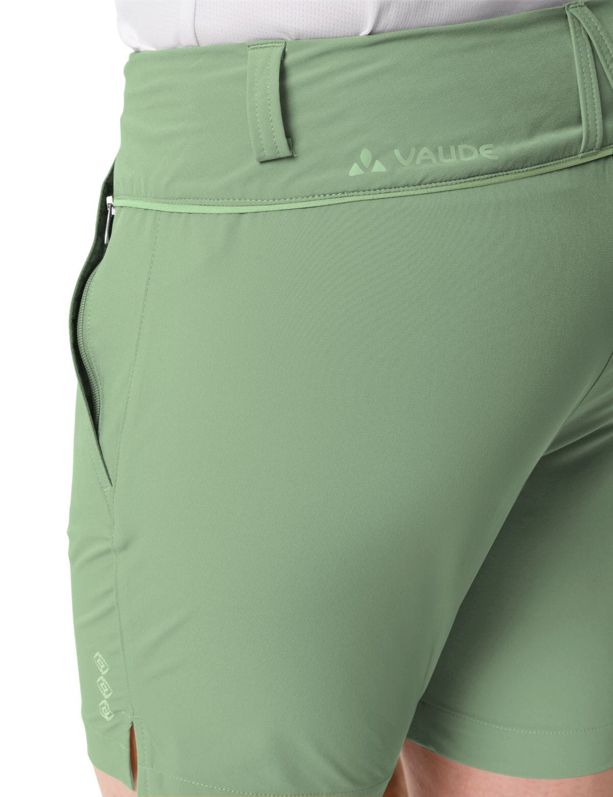 Vaude W's Skomer Shorts III - Recycled polyester Willow Green Pants