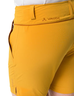 Vaude W's Skomer Shorts III - Recycled polyester Burnt Yellow Pants
