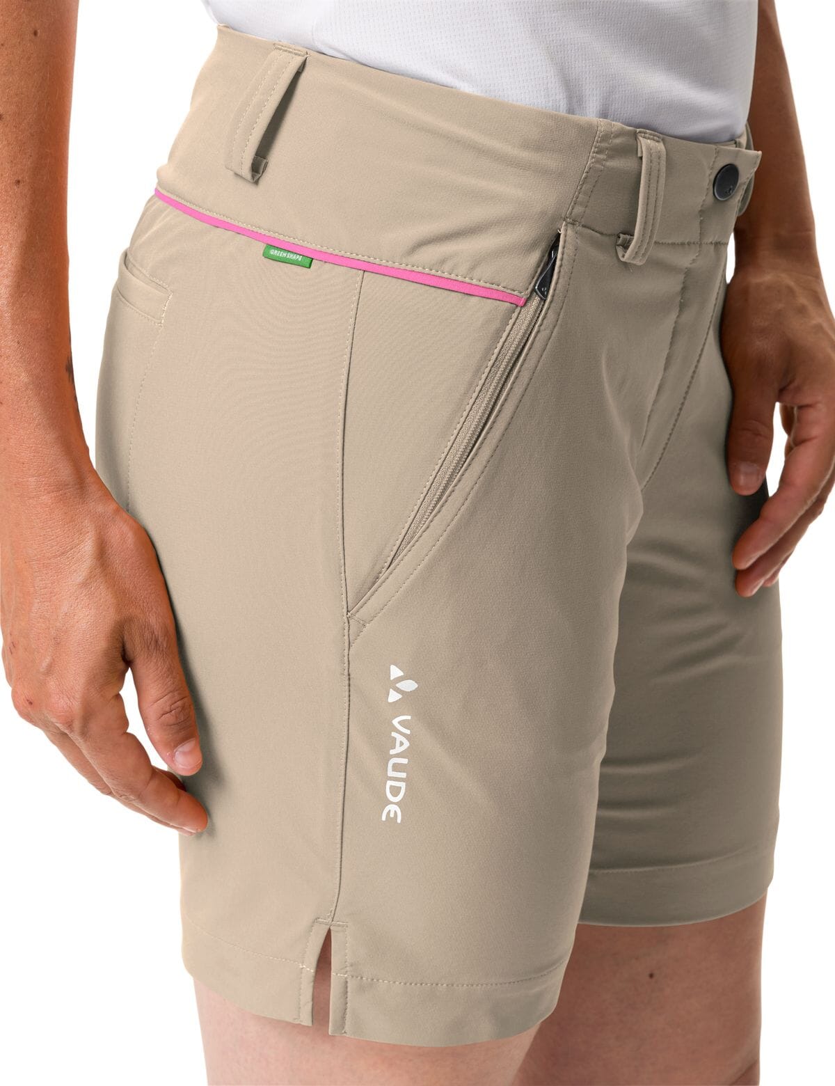 Vaude - W's Skomer Shorts III - Recycled polyester - Weekendbee - sustainable sportswear