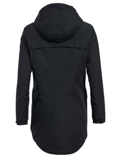 Vaude W's Skomer Wool Parka - Recycled Polyester Black Jacket