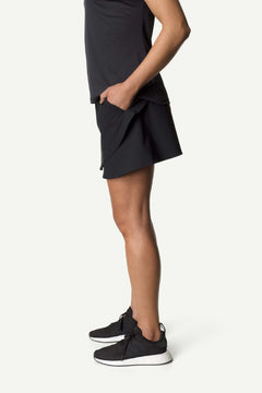 Houdini W's Skort - Recycled Polyester True Black 21 Skirt