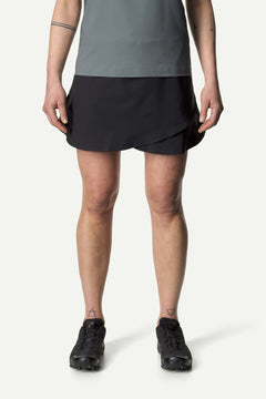 Houdini W's Skort - Recycled Polyester True Black Skirt