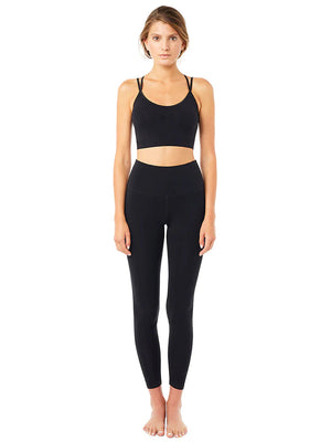 Mandala W's Slim Studio Bra - Tencel & Organic Cotton Black