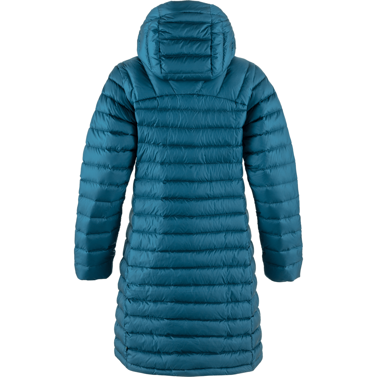 Fjällräven W's Snow Flake Parka - Recycled Nylon & Traceable Down Deep Sea Jacket