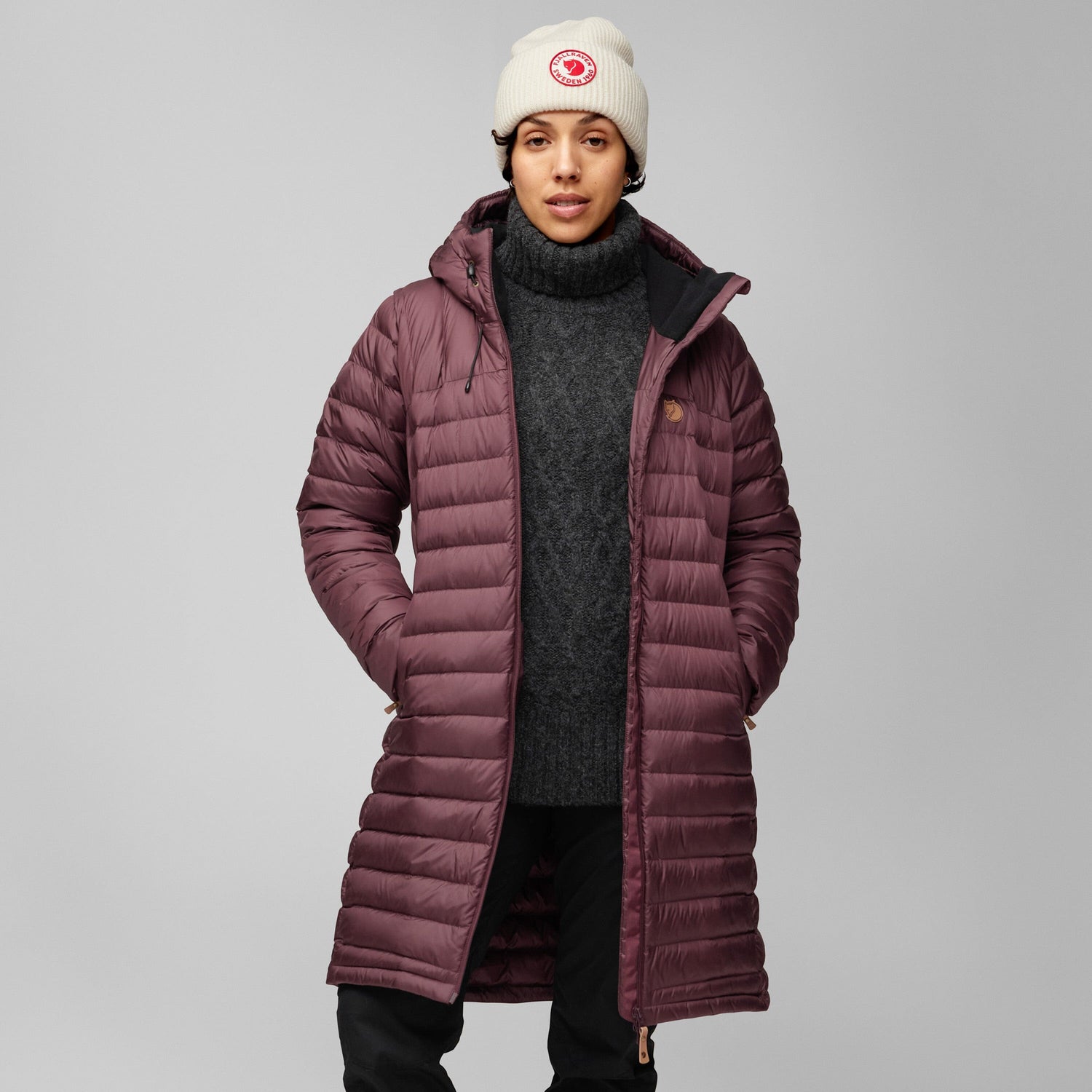 Fjällräven W's Snow Flake Parka - Recycled Nylon & Traceable Down Port Jacket