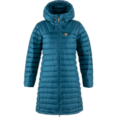 Fjällräven - W's Snow Flake Parka - Recycled Nylon & Traceable Down - Weekendbee - sustainable sportswear