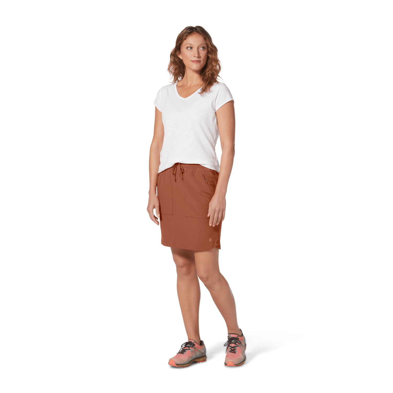 Royal Robbins W's Spotless Evolution Skirt - Recycled polyester Baked Clay Skirt