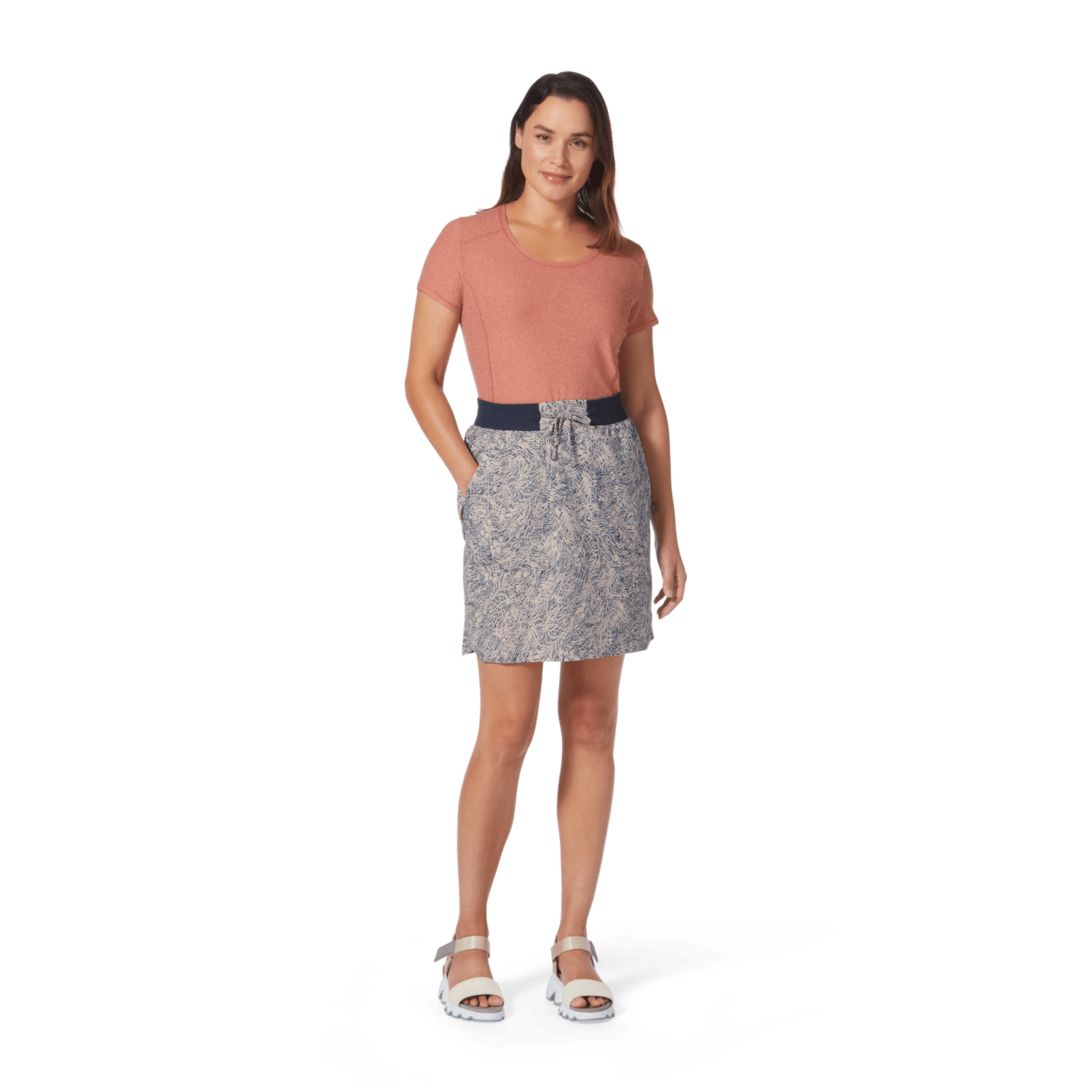 Royal Robbins W's Spotless Evolution Skirt - Recycled polyester Powder Elkhorn Pt Skirt