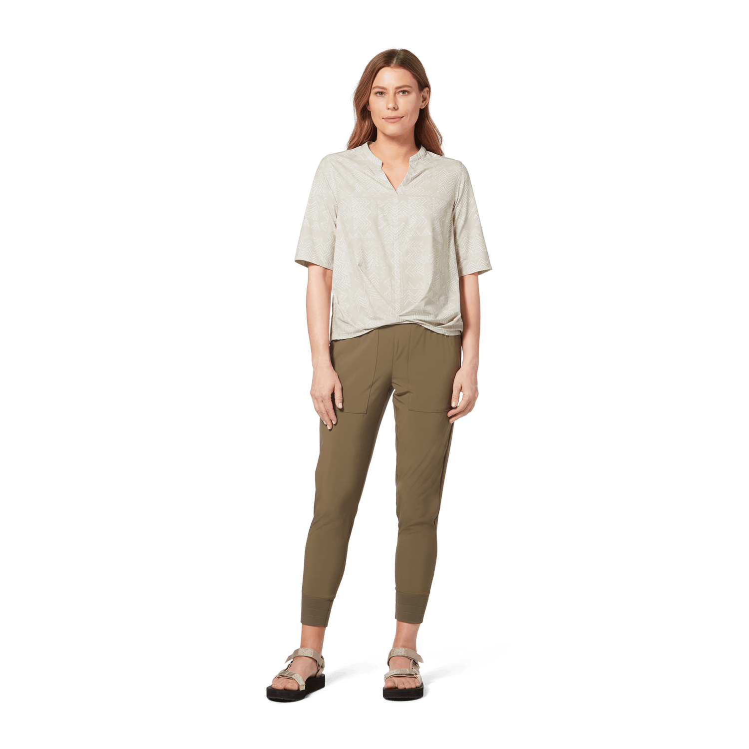 Royal Robbins - W's Spotless Traveler S/S - Recycled polyester - Weekendbee - sustainable sportswear
