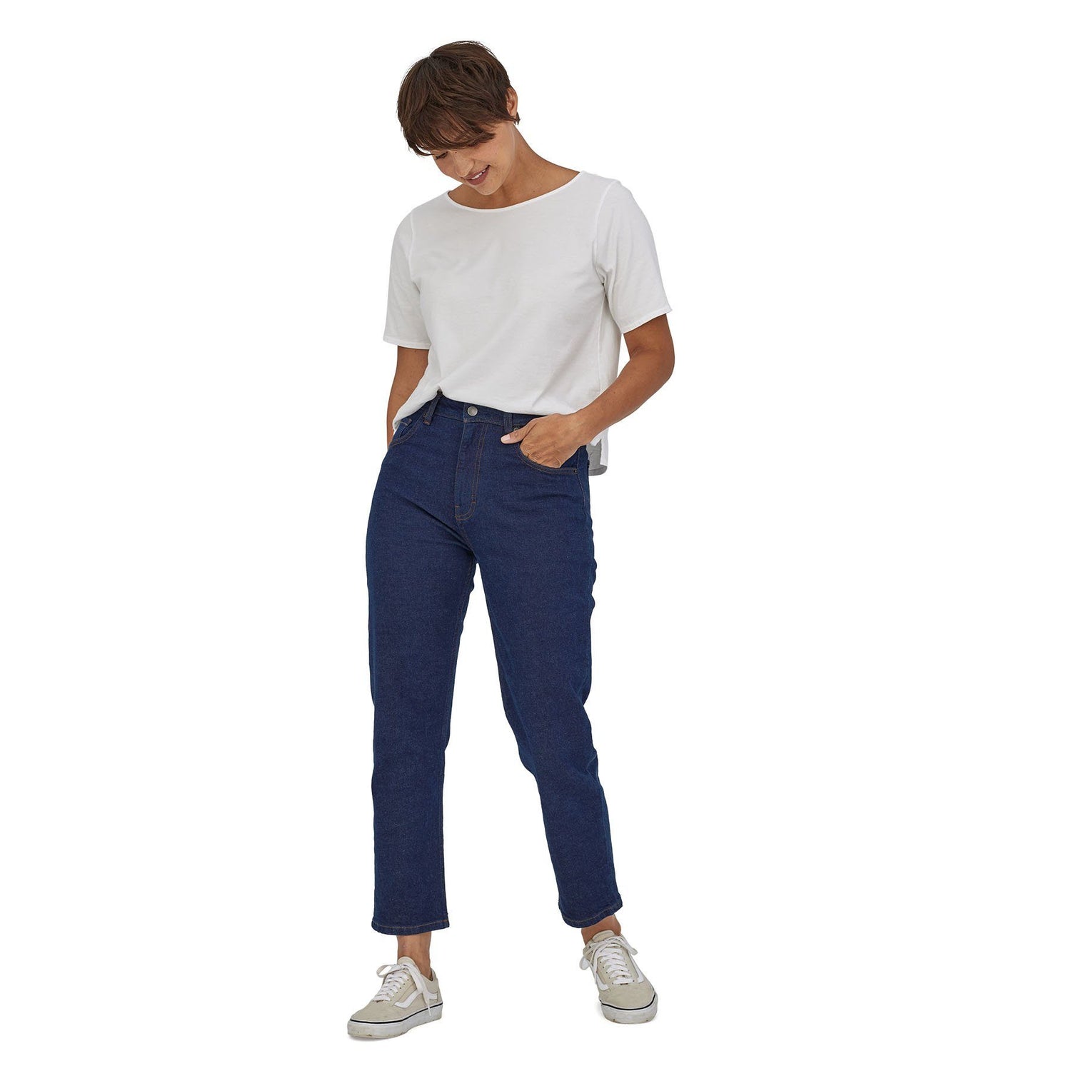 Patagonia W's Straight Fit Jeans - Organic & Recycled Cotton Original Standard Pants