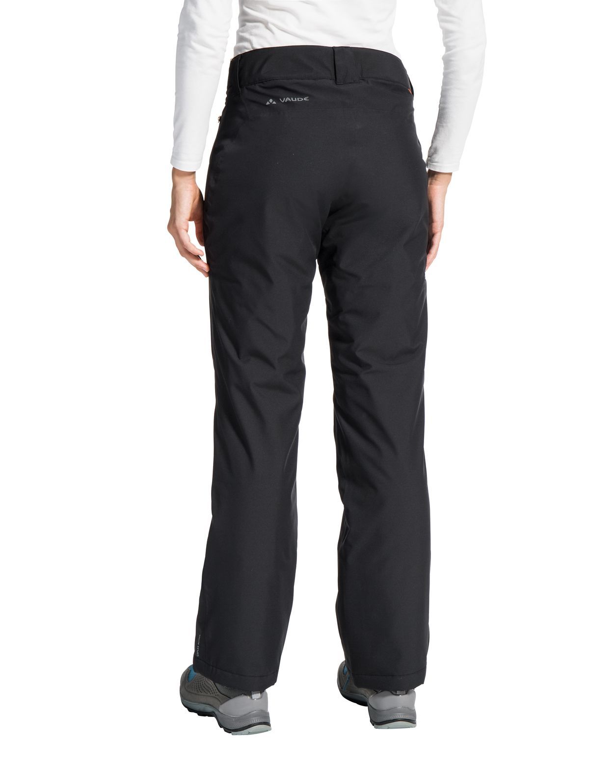 Vaude W's Strathcona Padded Trousers - Recycled Polyester Black Pants