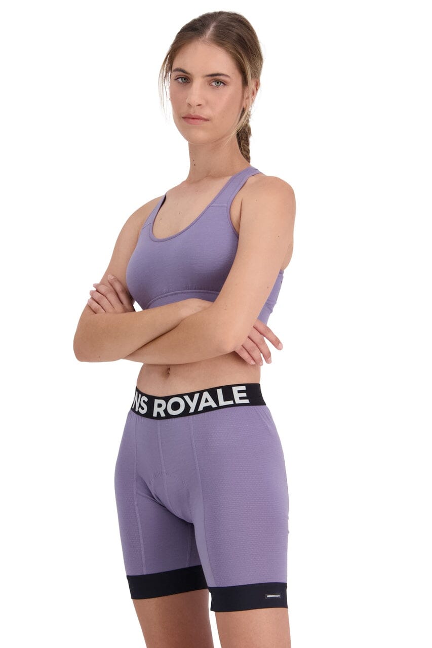 Mons Royale W's Stratos Merino Shift Bra - Merino Wool Thistle Underwear
