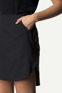 Houdini W's Stride Skirt - Recycled PET True Black Skirt