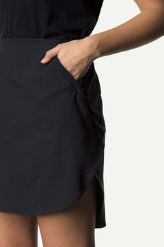 Houdini W's Stride Skirt - Recycled PET True Black Skirt