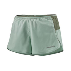 Patagonia W's Strider Pro Running Shorts - 3" - Recycled Polyester Gypsum Green Pants